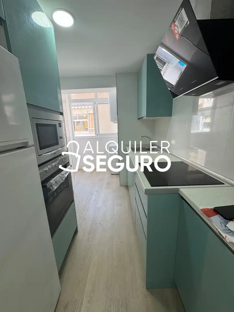 Kitchen of Flat for rent in Málaga  with Air Conditioner