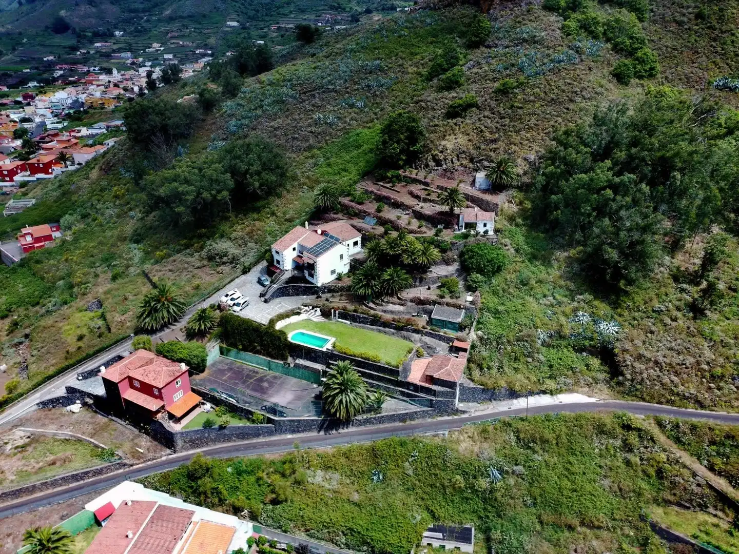 Vista exterior de Casa o chalet en venta en Tegueste con Calefacción, Jardín privado y Terraza