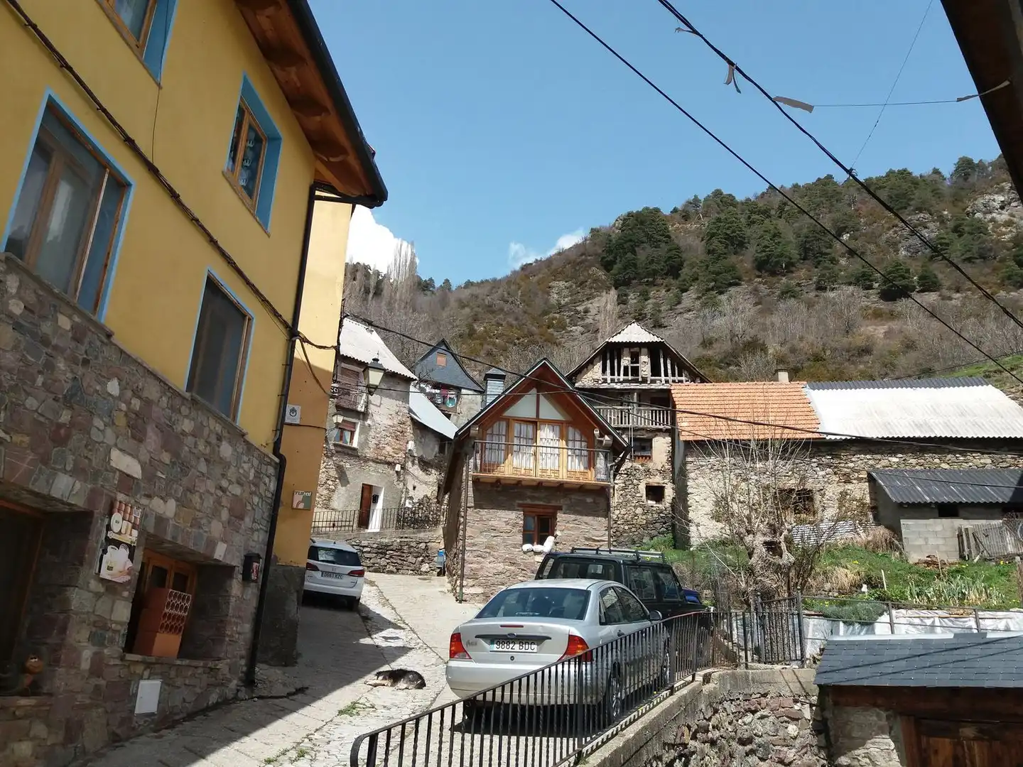 Vista exterior de Casa o xalet en venda en Gistaín amb Traster