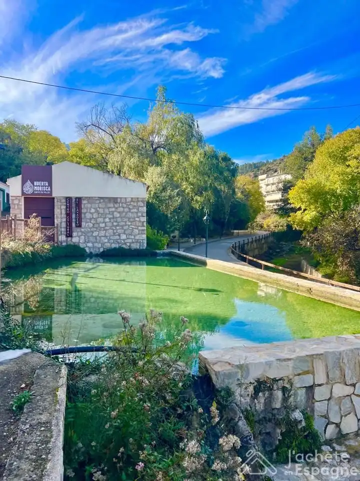 Piscina de Casa o xalet en venda en Cortes de Pallás amb Aire condicionat, Parquet i Moblat