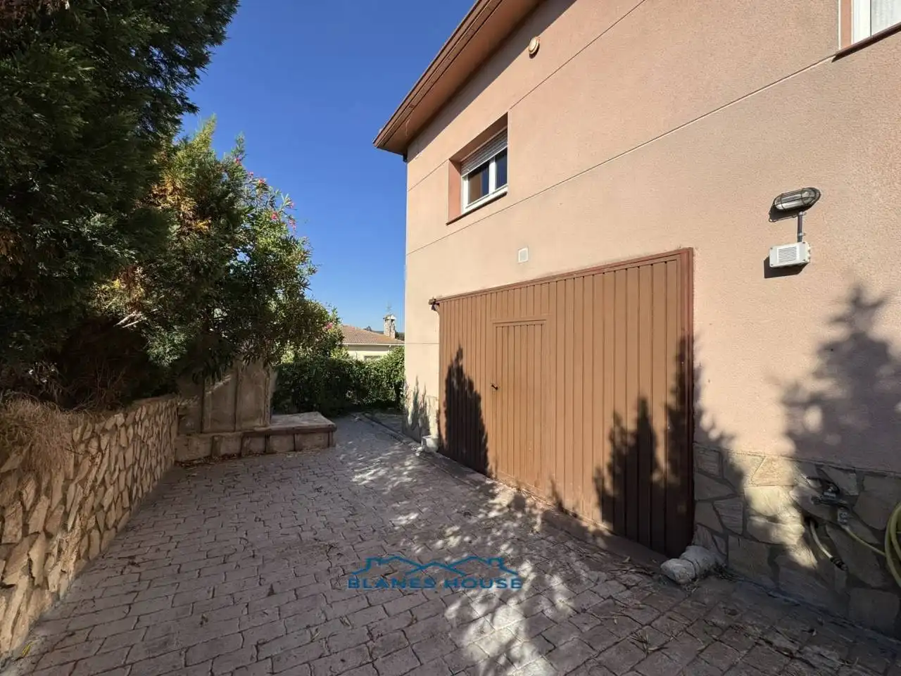 Vista exterior de Casa o xalet en venda en Fogars de la Selva amb Calefacció, Jardí privat i Terrassa