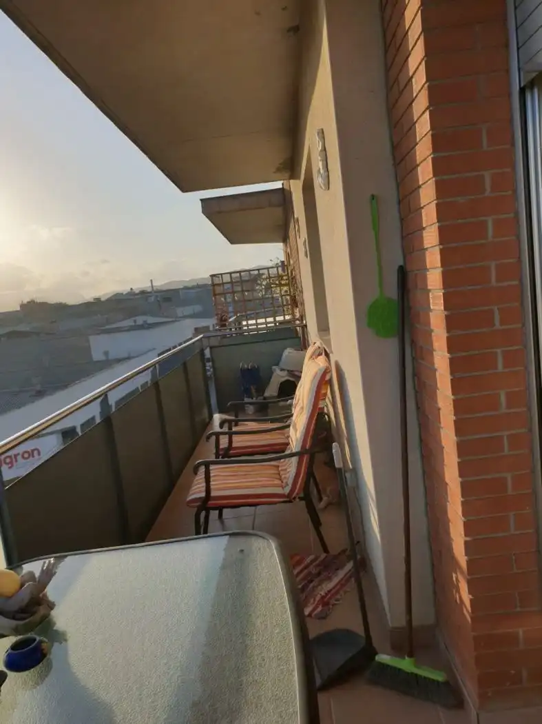 Terraza de Dúplex en venta en Terrassa con Aire acondicionado, Trastero y Amueblado