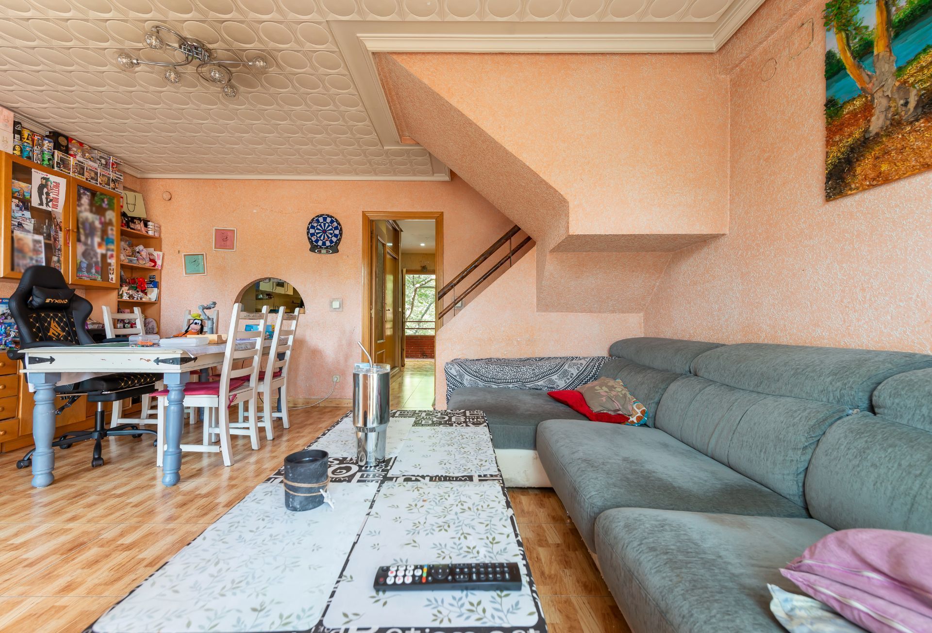 Sala d'estar de Dúplex en venda en  Madrid Capital amb Aire condicionat, Calefacció i Terrassa