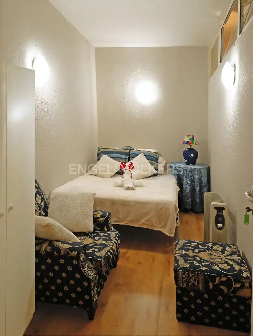 Bedroom of Flat for rent in Madrid  with Heating, Parquet flooring and Pets allowed