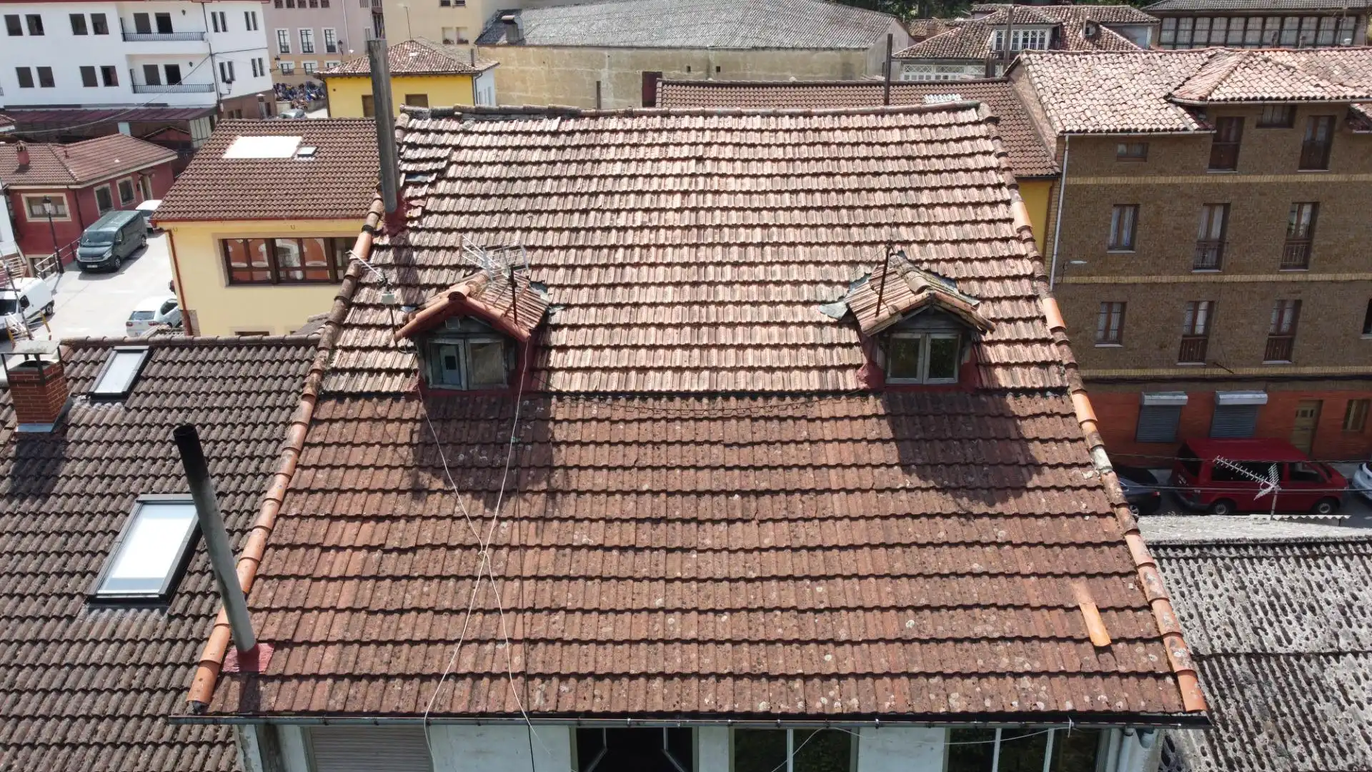 Vista exterior de Ático en venta en Teverga con Amueblado y Balcón