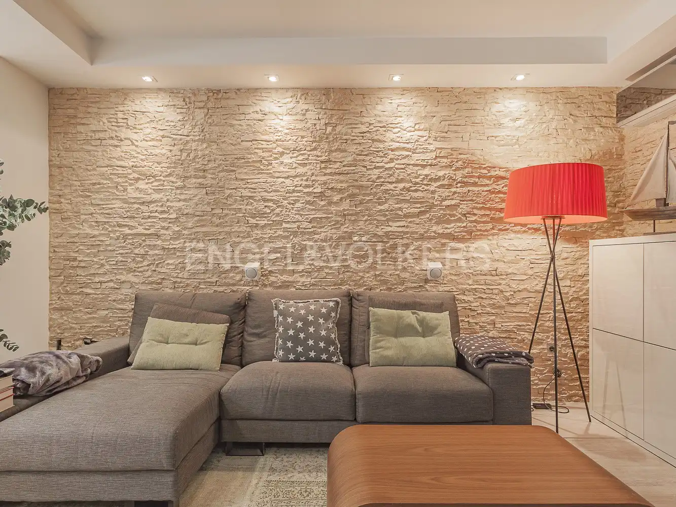 Sala de estar de Piso en venta en Sabadell con Aire acondicionado, Calefacción y Jardín privado