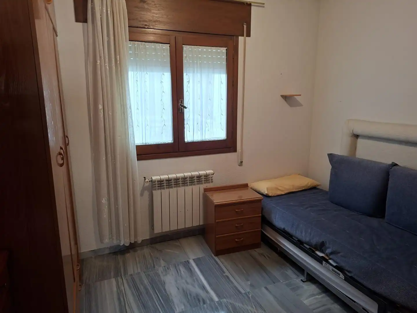 Schlafzimmer von Wohnung zur Miete in Ciudad Real mit Klimaanlage, Heizung und Terrasse