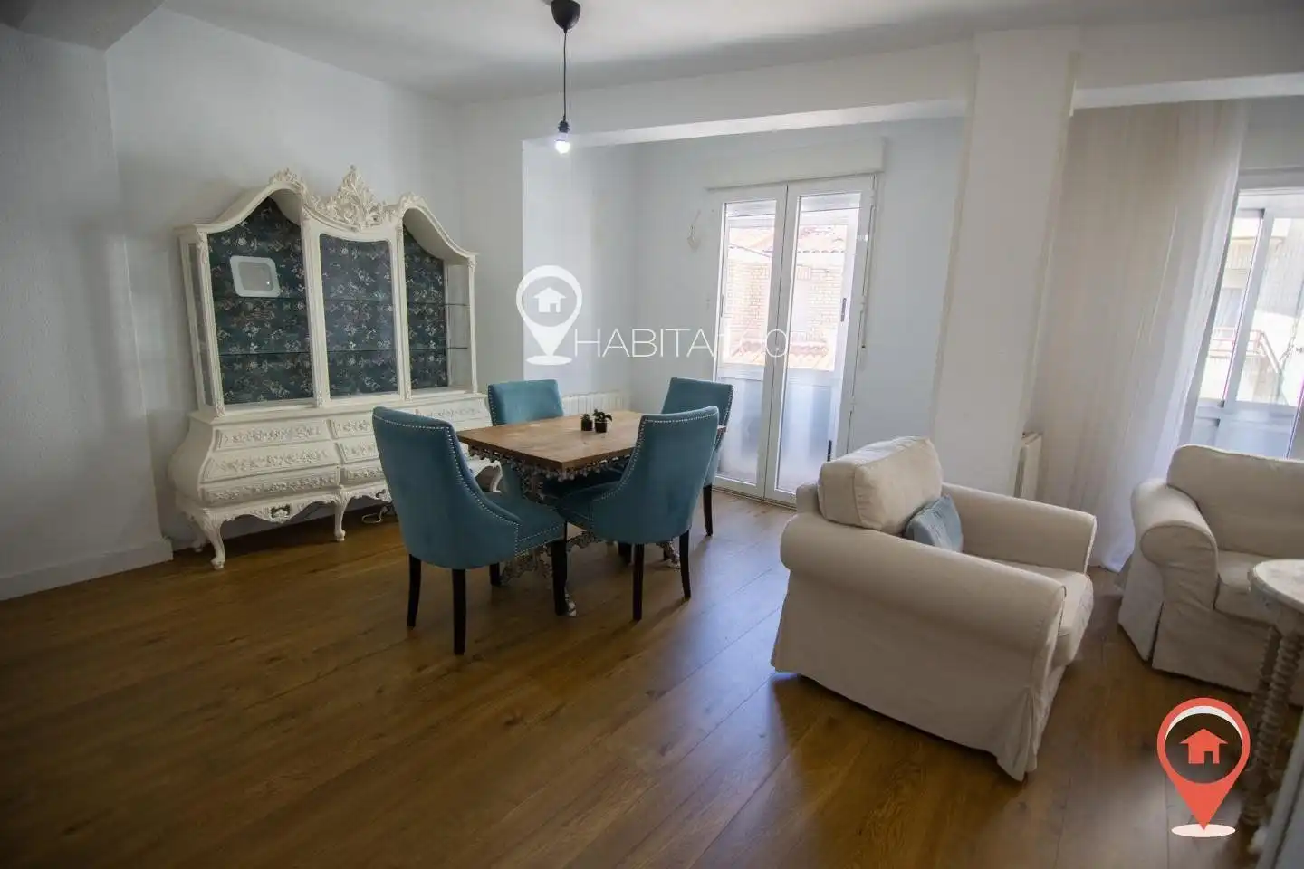 Sala d'estar de Pis en venda en Cuenca amb Calefacció
