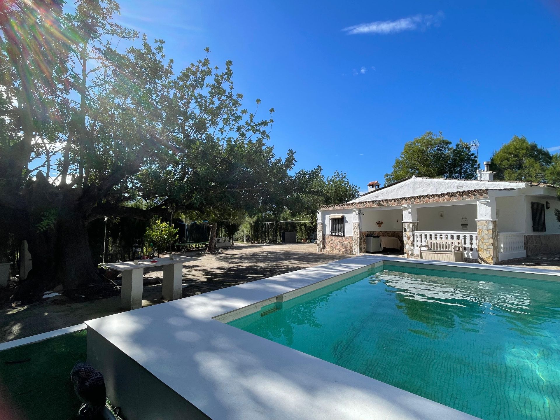 Piscina de Casa o xalet en venda en Bugarra amb Aire condicionat, Calefacció i Jardí privat