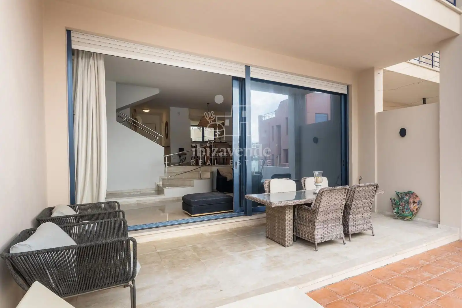 Terrassa de Casa adosada en venda en Eivissa amb Calefacció, Terrassa i Piscina