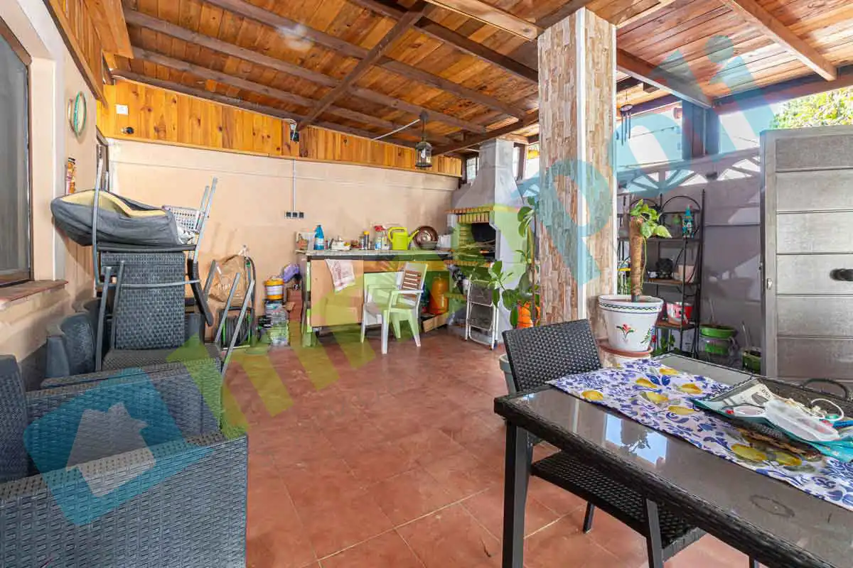 Terrasse von Country house zum Verkauf in Badajoz mit Klimaanlage, Heizung und Privatgarten