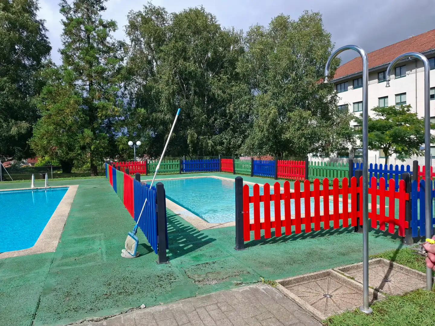 Schwimmbecken von Wohnung zum Verkauf in Mos mit Heizung, Abstellraum und Gemeinschaftspool