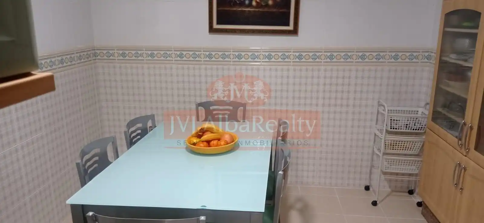Cocina de Casa adosada en venta en Albacete con Aire acondicionado, Calefacción y Jardín privado
