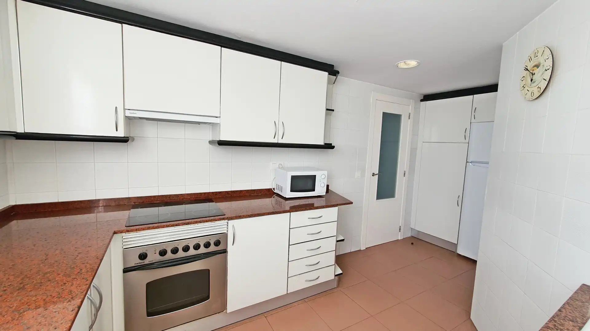 Küche von Wohnungen zur Miete in Gandia mit Terrasse, Möbliert und Ofen