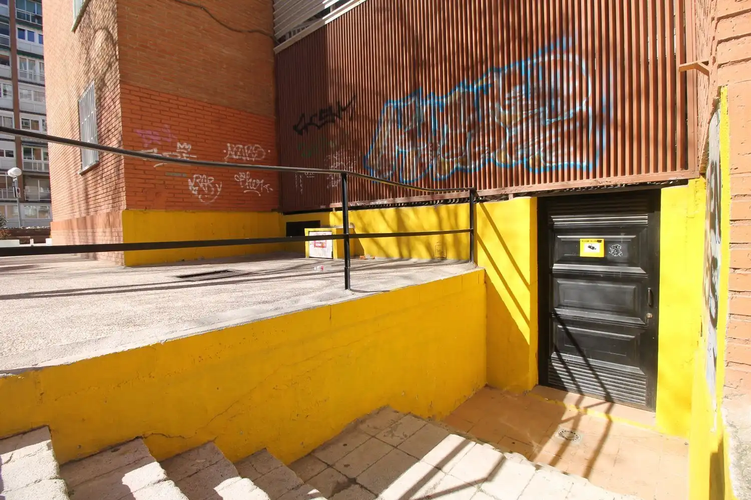 Außenansicht von Lagerraum zur Miete in Madrid