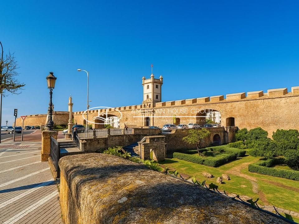 Exterior view of Flat for sale in  Cádiz Capital  with Air Conditioner and Terrace