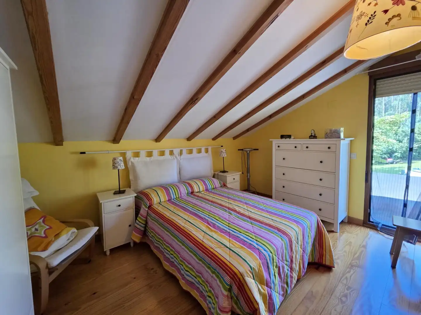 Schlafzimmer von Haus oder Chalet zum Verkauf in Piélagos mit Privatgarten, Terrasse und Abstellraum