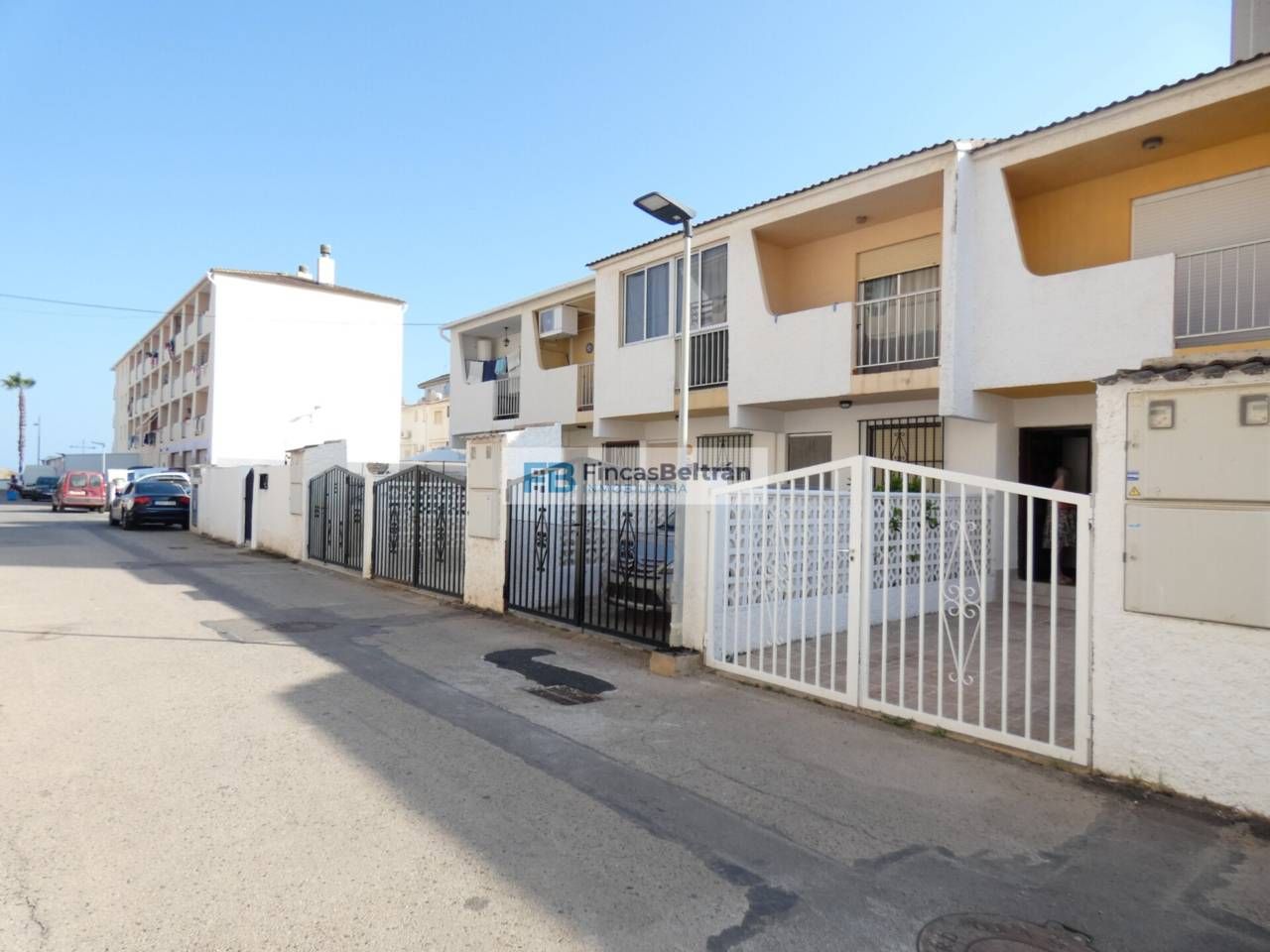 Exterior view of Single-family semi-detached for sale in Peñíscola / Peníscola  with Air Conditioner, Terrace and Furnished