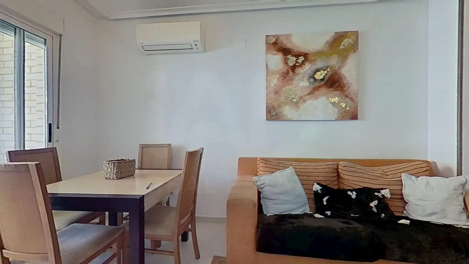 Living room of Flat for sale in Oropesa del Mar / Orpesa  with Air Conditioner, Terrace and Swimming Pool