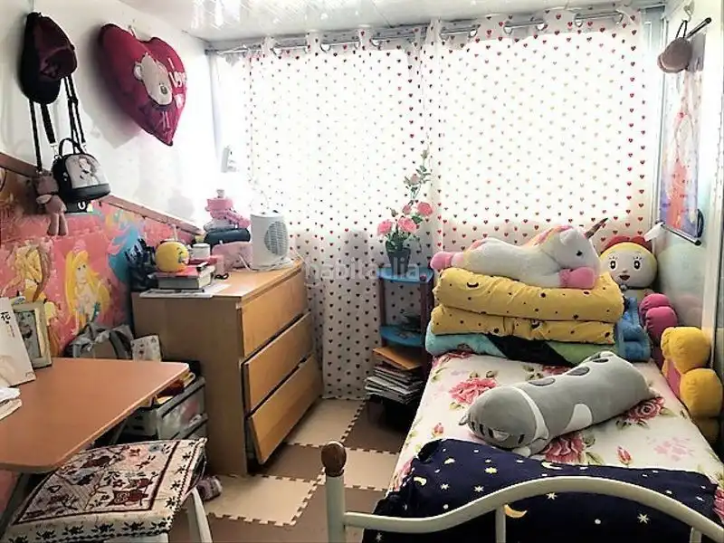 Schlafzimmer von Maisonette zum Verkauf in Sant Boi de Llobregat mit Klimaanlage, Parkett und Terrasse