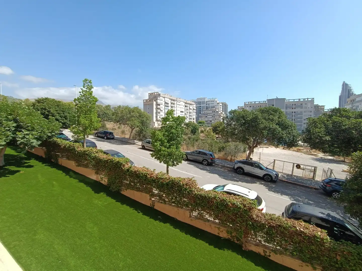 Vista exterior de Apartamento en venta en Villajoyosa / La Vila Joiosa con Amueblado, Balcón y Piscina comunitaria