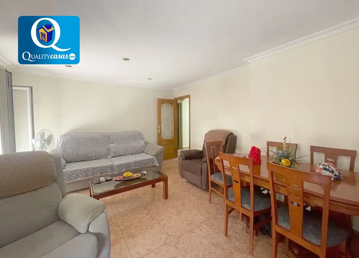 Sala de estar de Apartamento en venta en Elche / Elx con Aire acondicionado