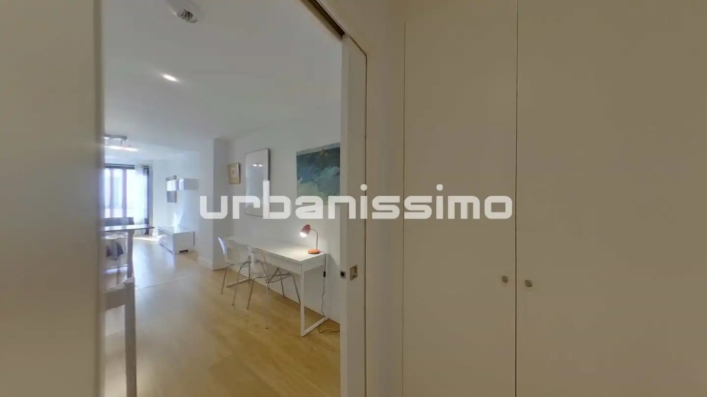 Vista exterior de Apartamento de alquiler en Madrid con Aire acondicionado, Calefacción y Amueblado