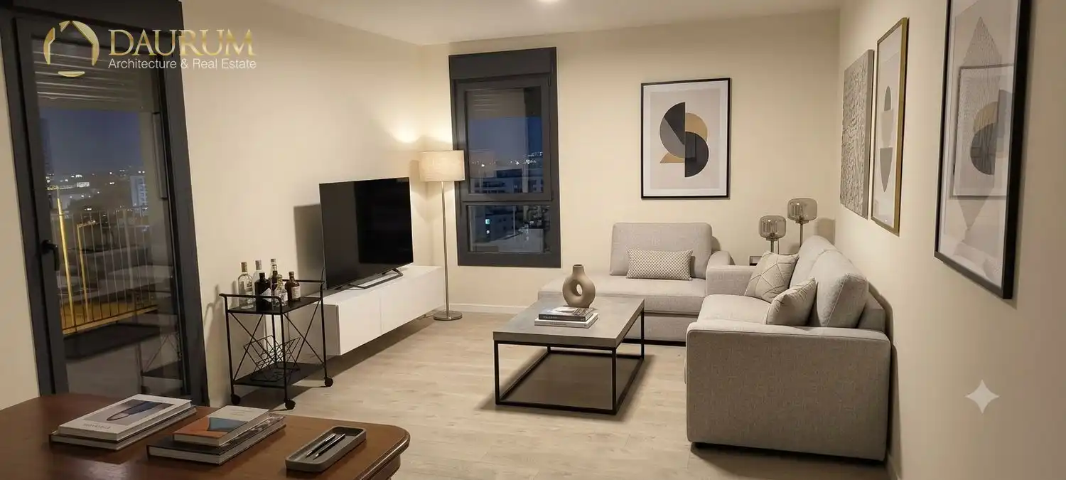 Living room of Flat for sale in Dos Hermanas  with Air Conditioner, Heating and Terrace