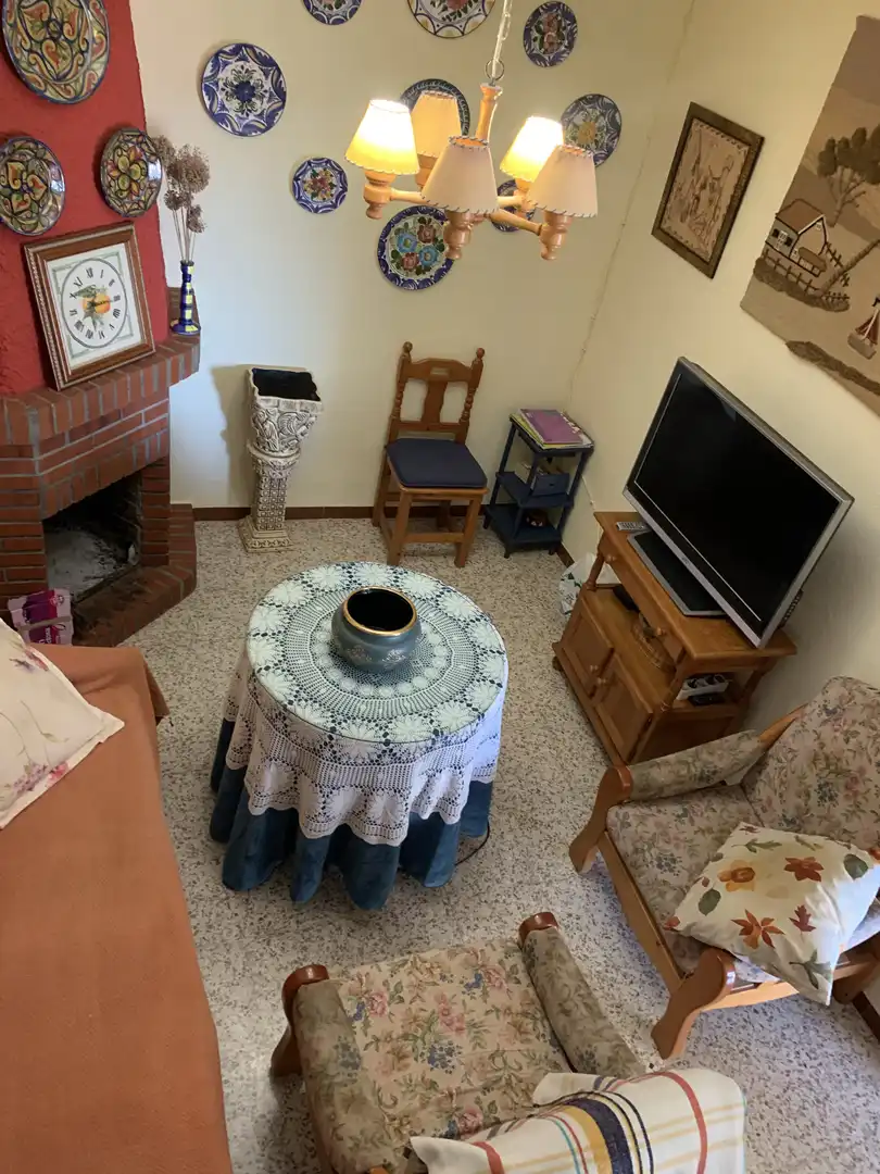 Sala de estar de Finca rústica en venta en Vélez-Málaga con Aire acondicionado, Jardín privado y Terraza