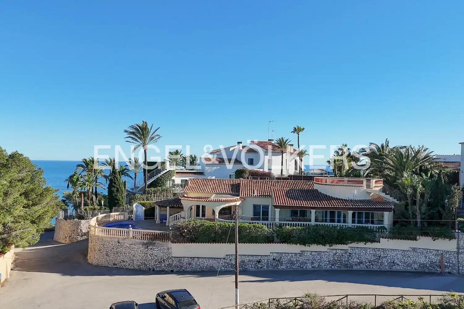 Vista exterior de Casa o chalet en venta en Jávea / Xàbia con Aire acondicionado, Calefacción y Jardín privado