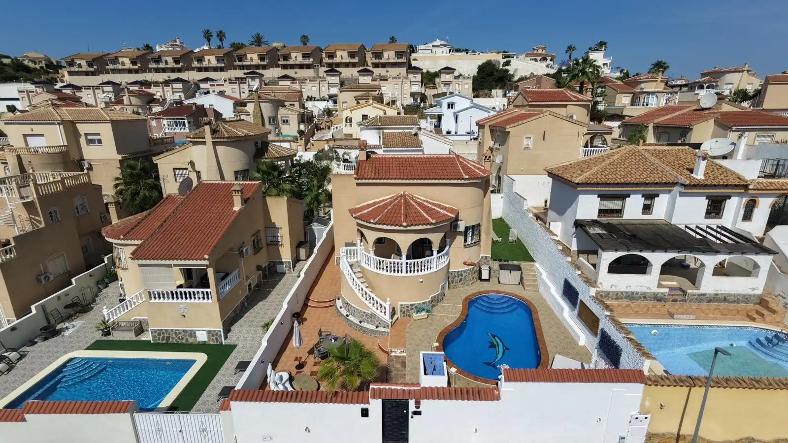Exterior view of Houses for sale in Rojales  with Air Conditioner, Private garden and Terrace