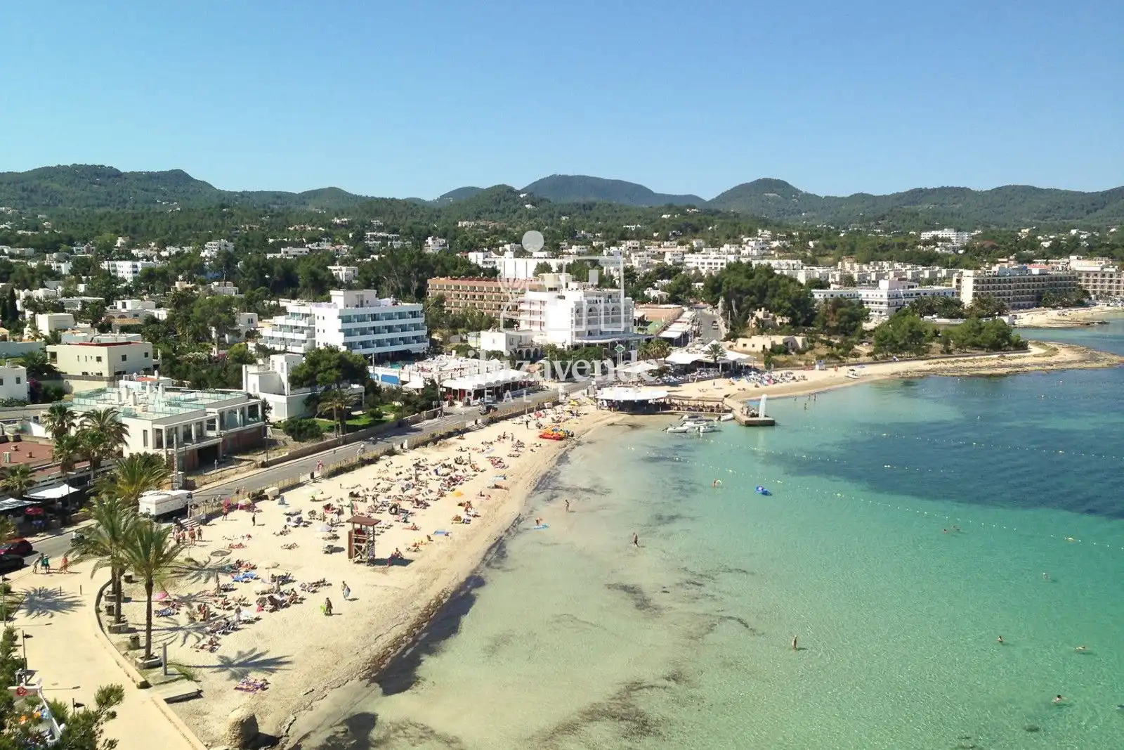 Vista exterior de Piso en venta en Sant Antoni de Portmany con Terraza, Trastero y Piscina