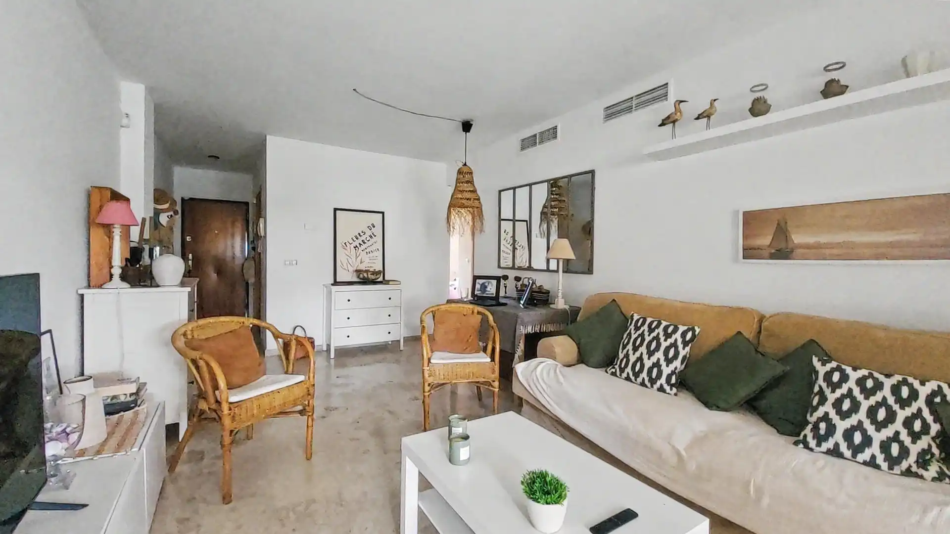 Living room of Apartments for sale in Dénia  with Air Conditioner, Heating and Private garden