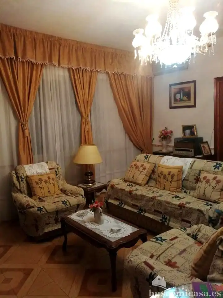 Sala de estar de Casa o chalet en venta en Torreblascopedro con Aire acondicionado, Jardín privado y Terraza