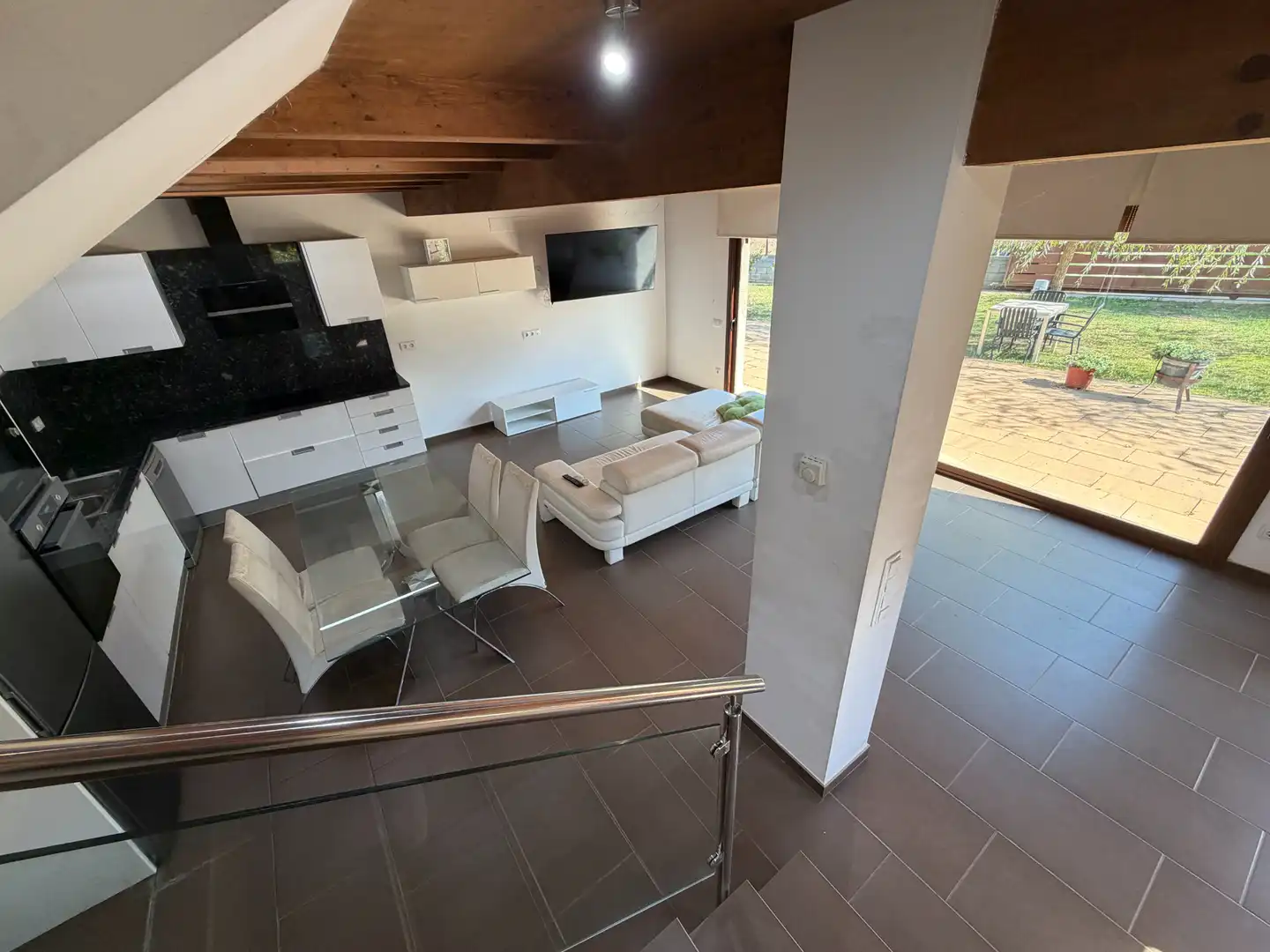 Villa mit Garten zur Miete in La Vall d'en Bas
