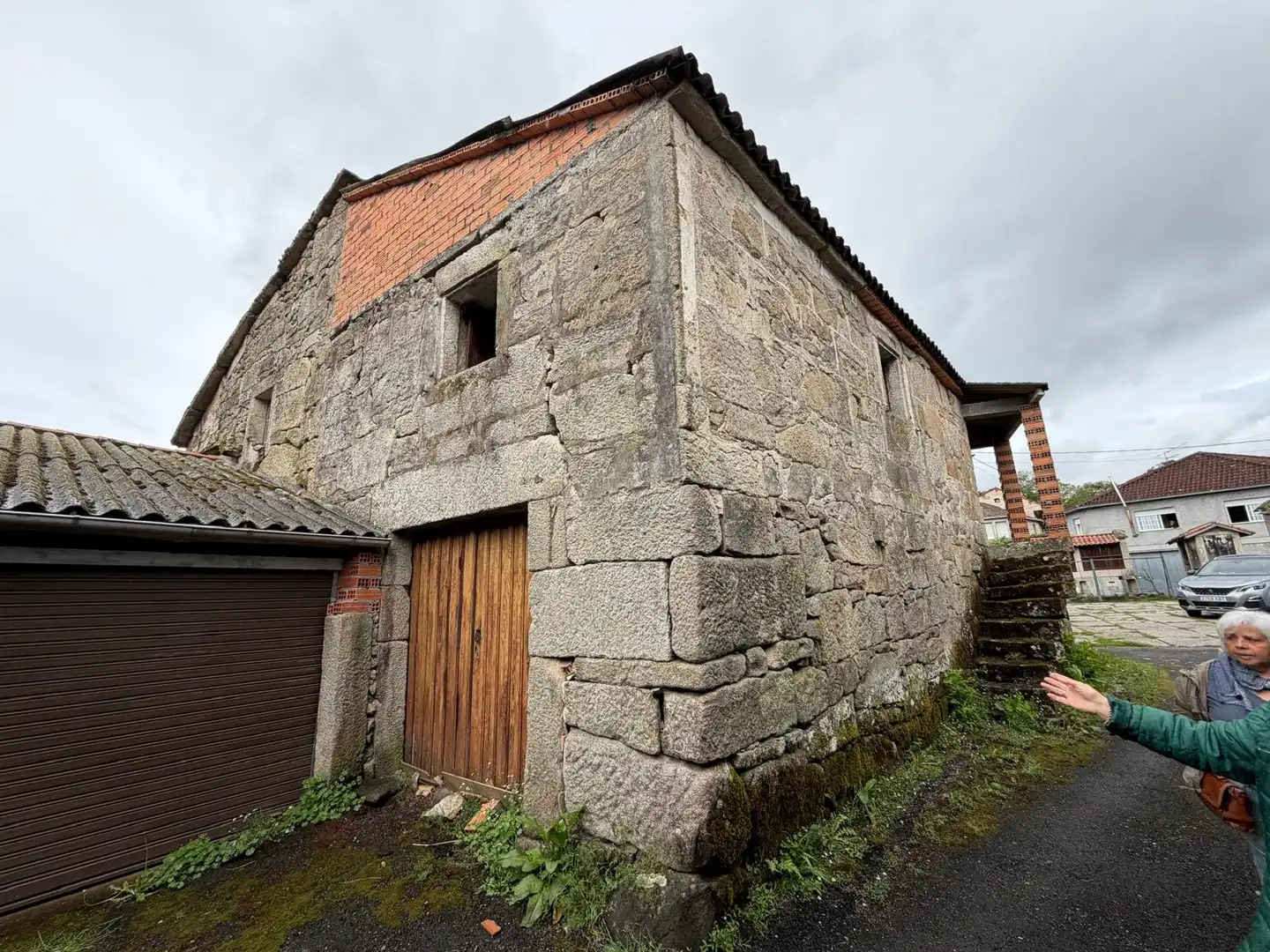 Vista exterior de Finca rústica en venda en Vilamarín amb Balcó