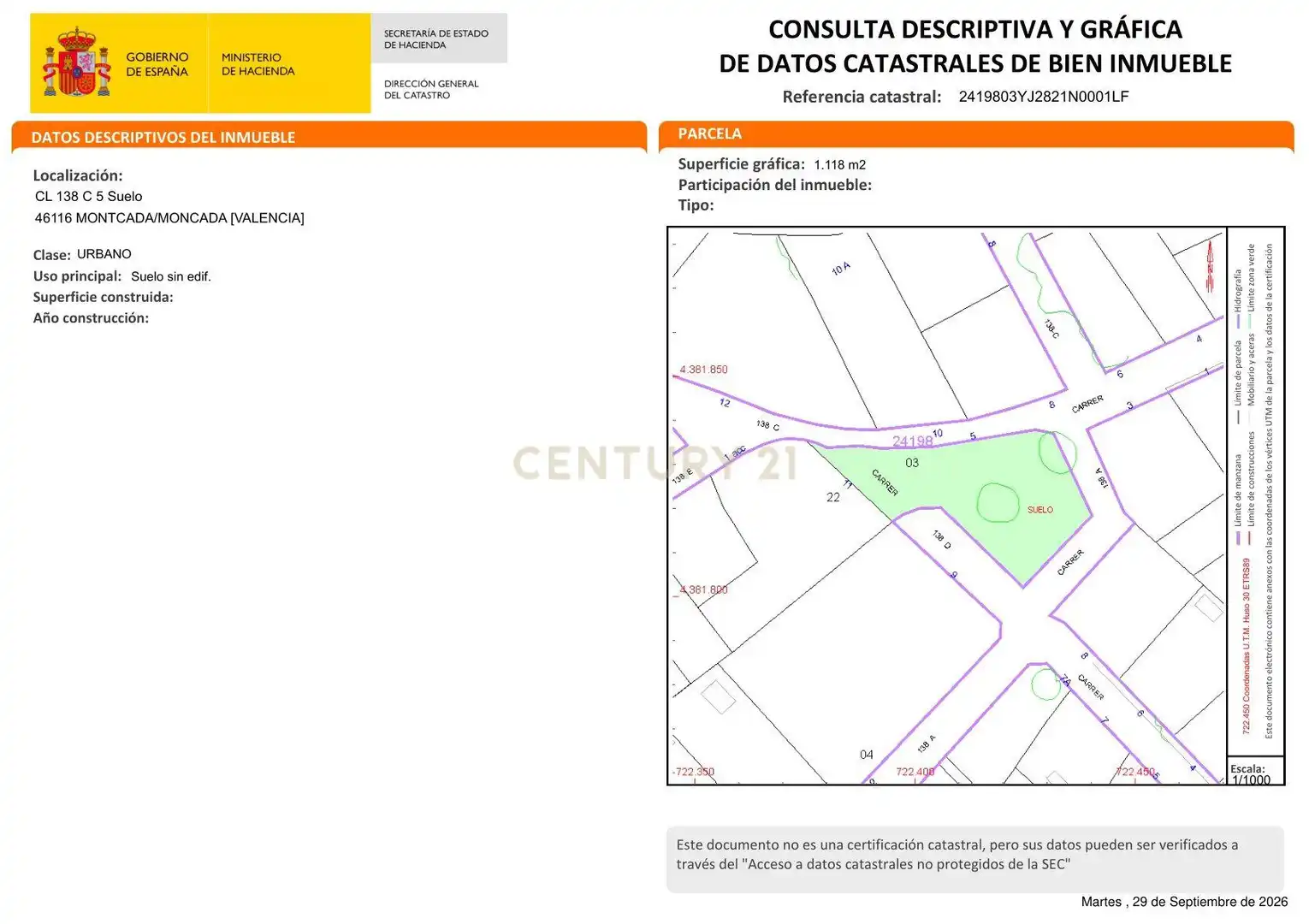 Terreny residencial en venda a Masías, Spain, imagen 13