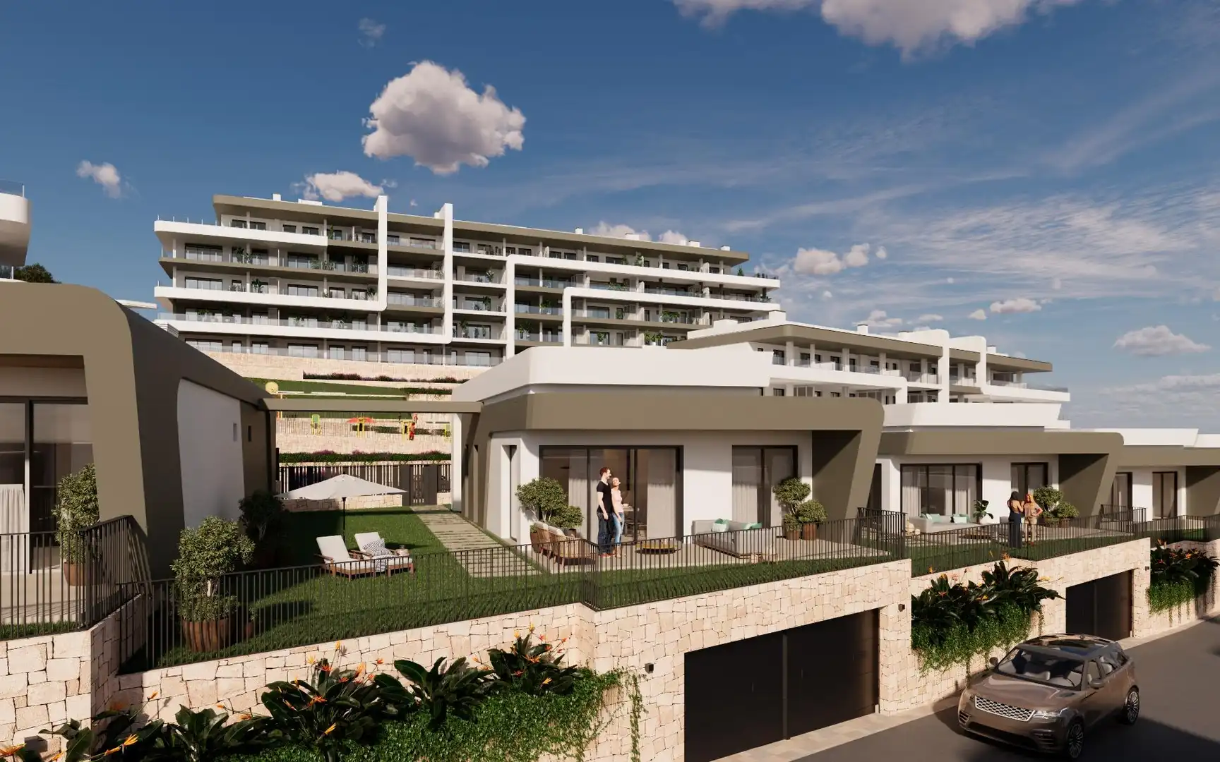 Vista exterior de Planta baixa en venda en Mutxamel amb Terrassa, Traster i Piscina comunitària