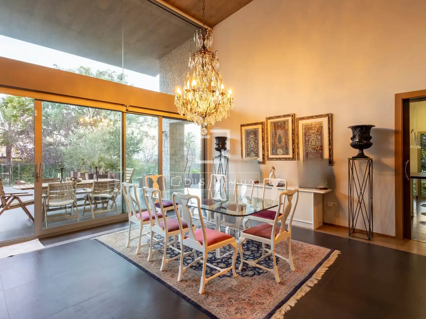 Comedor de Casa o chalet en venta en Sagunto / Sagunt con Aire acondicionado, Calefacción y Jardín privado