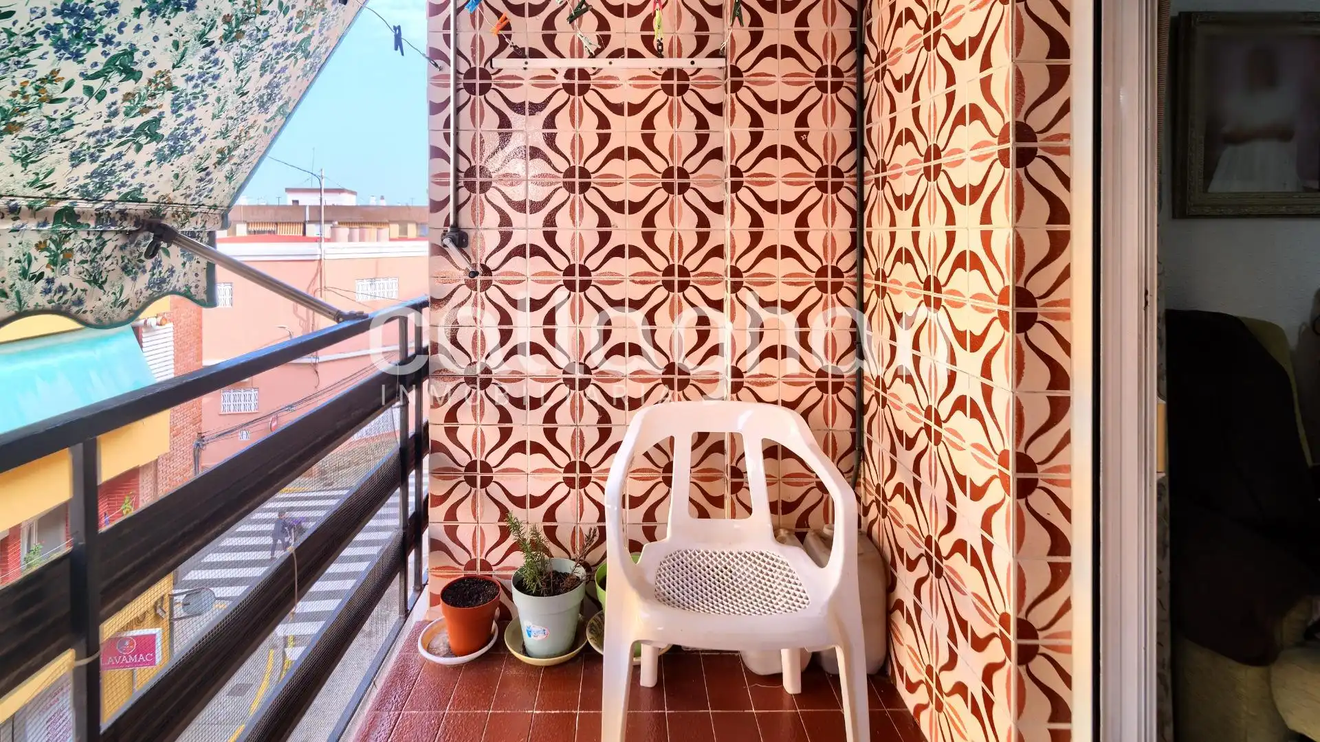 Balcony of Flat for sale in Silla  with Air Conditioner, Heating and Balcony