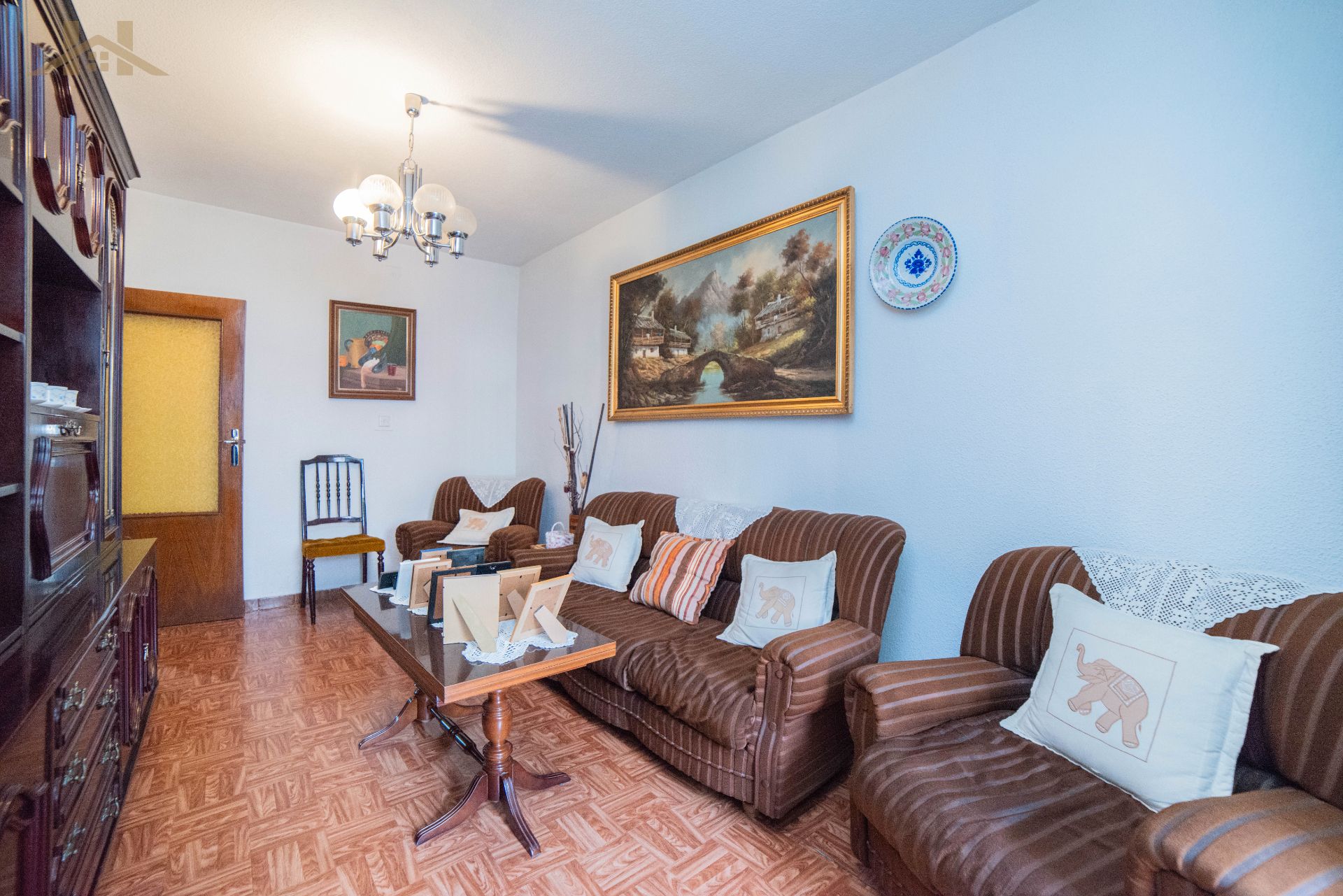 Sala de estar de Piso en venta en Leganés con Calefacción y Terraza