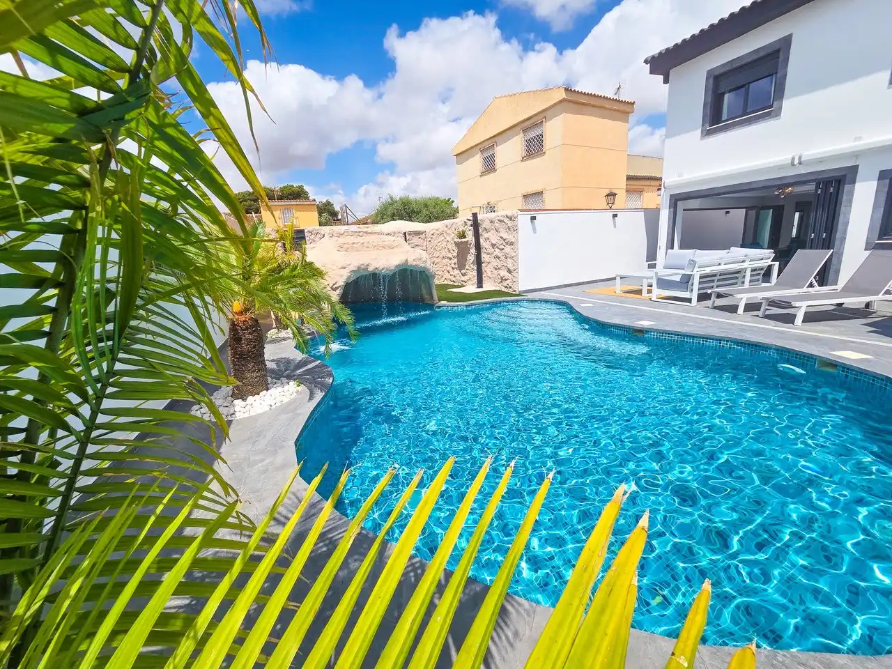 Piscina de Finca rústica en venda en Cartagena