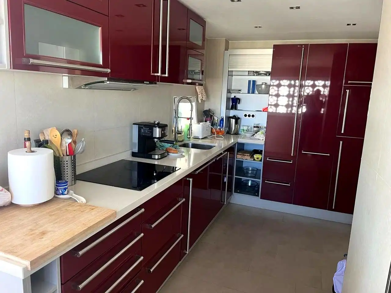 Cocina de Ático en venta en Benidorm con Aire acondicionado, Terraza y Piscina comunitaria