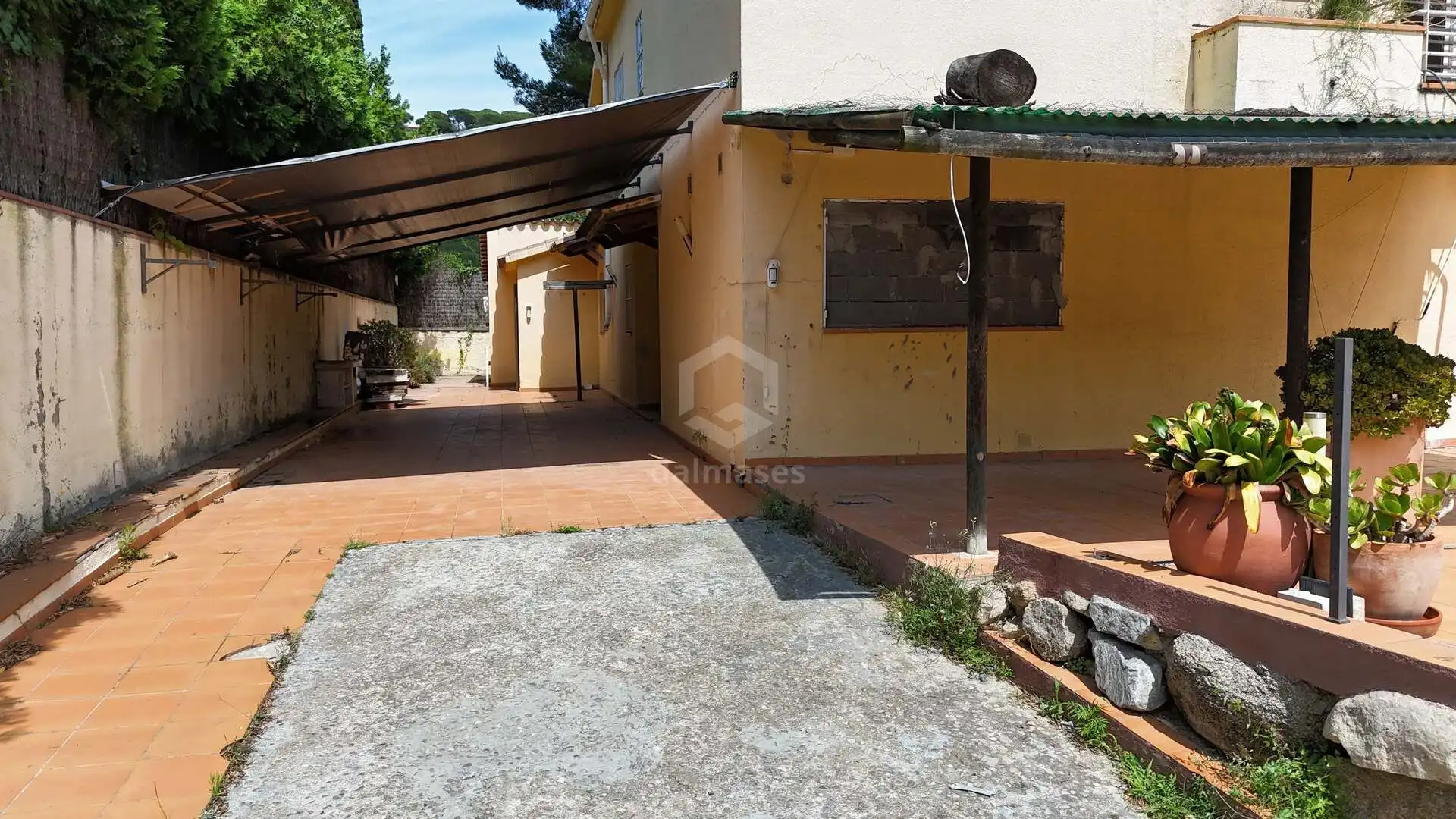 Außenansicht von Haus oder Chalet zum Verkauf in Cabrera de Mar mit Heizung, Privatgarten und Terrasse