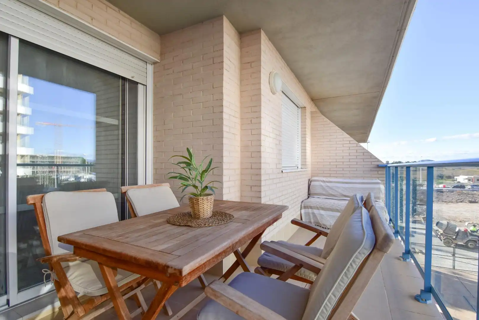 Terrace of Flat for rent in El Puig de Santa Maria  with Air Conditioner, Heating and Private garden