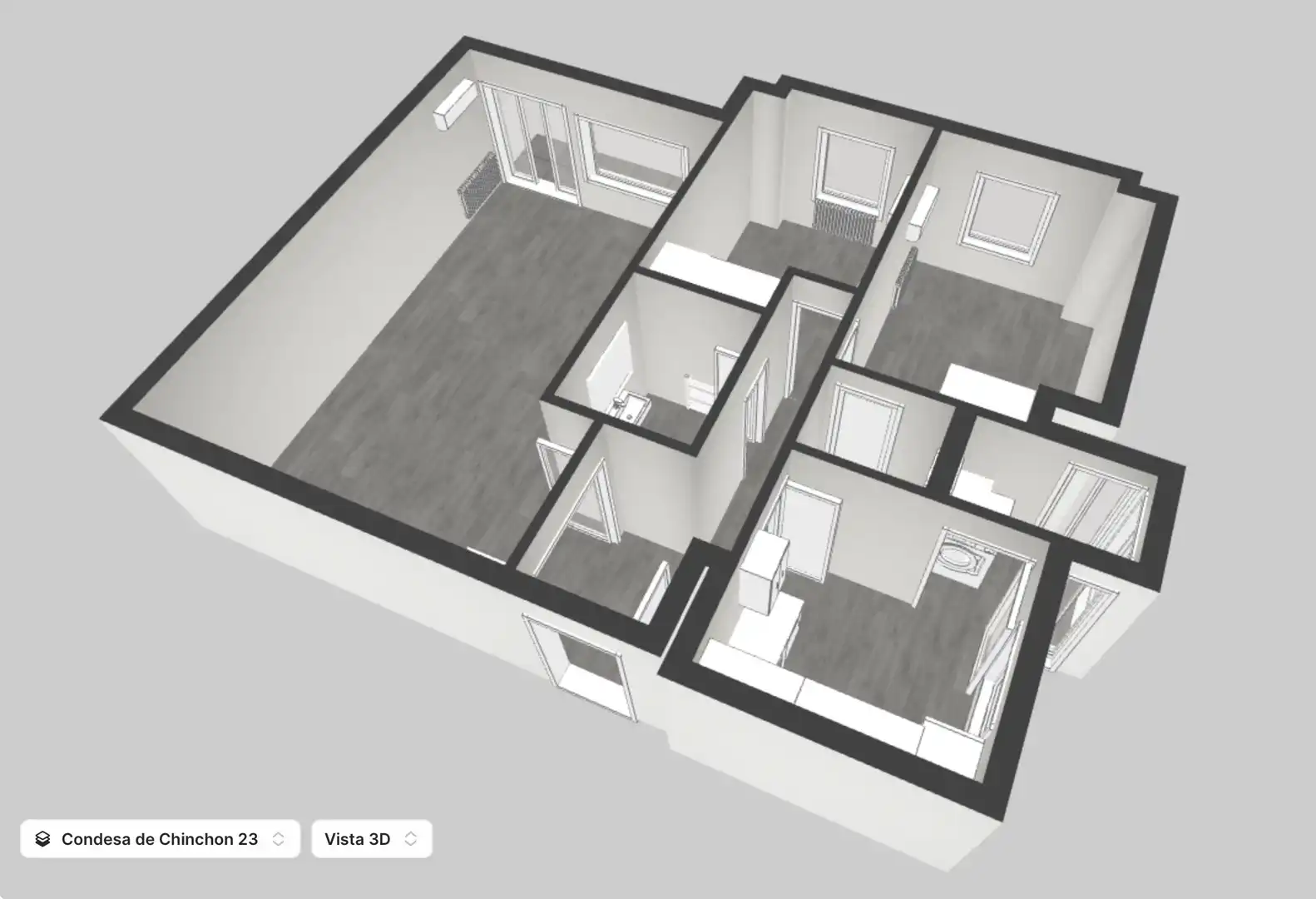 Piso en venta en Avenida de la Condesa de Chinchón, 23, Sector B