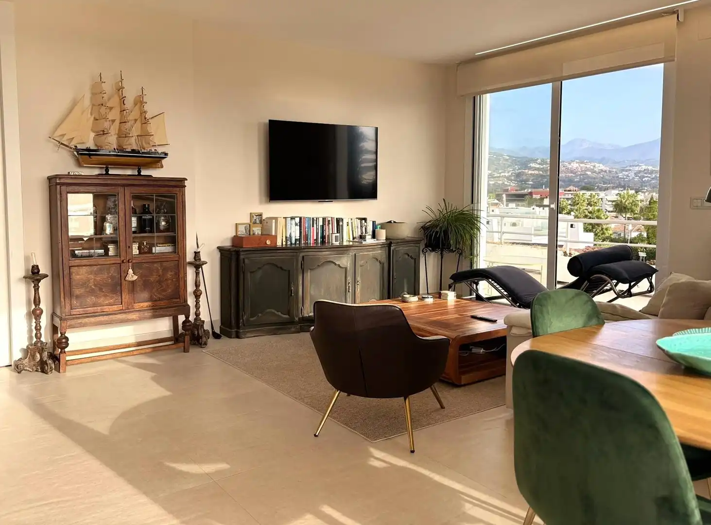Sala de estar de Ático en venta en Marbella con Terraza