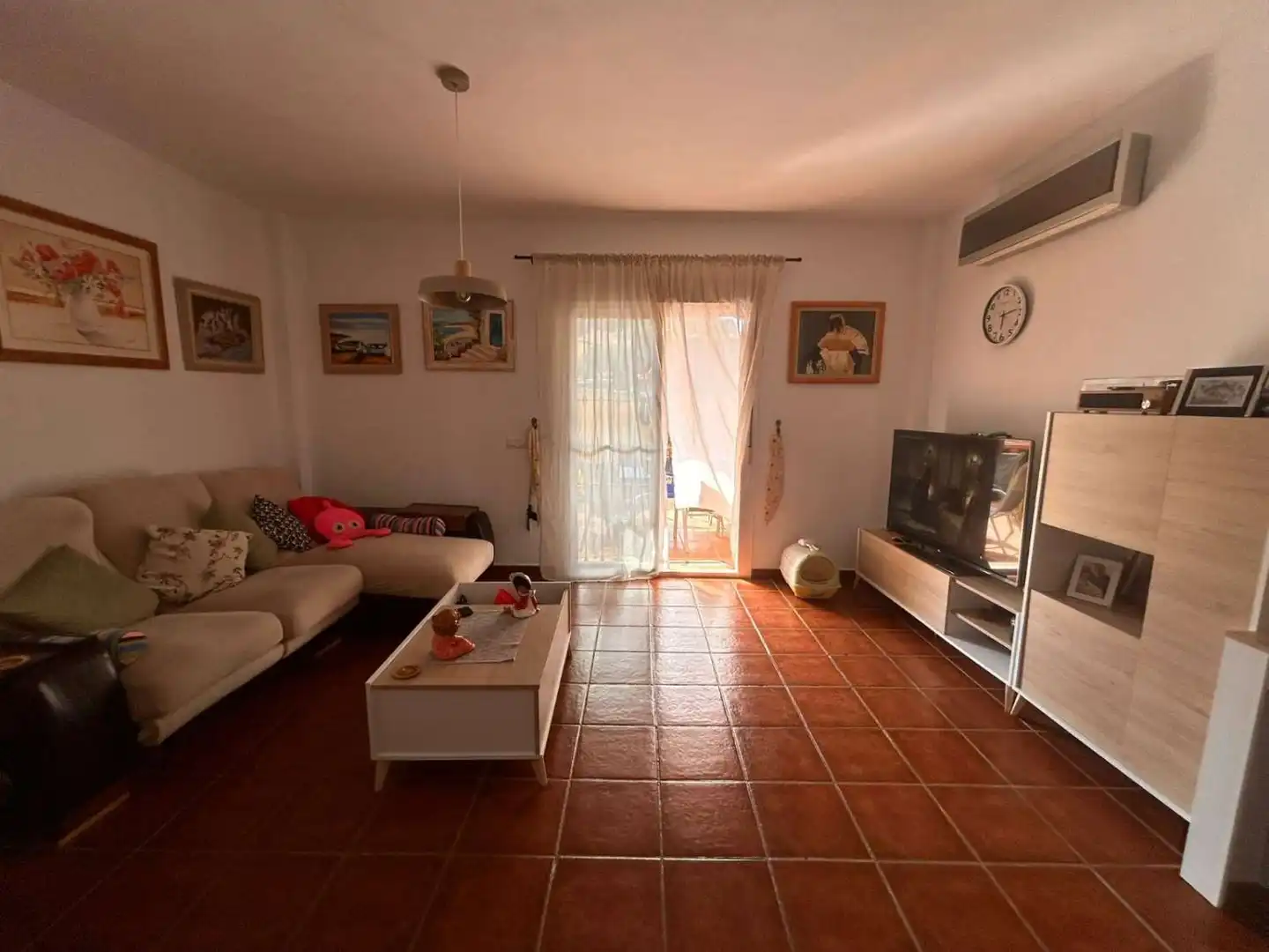 Sala de estar de Casa o chalet en venta en Málaga con Aire acondicionado, Calefacción y Parquet