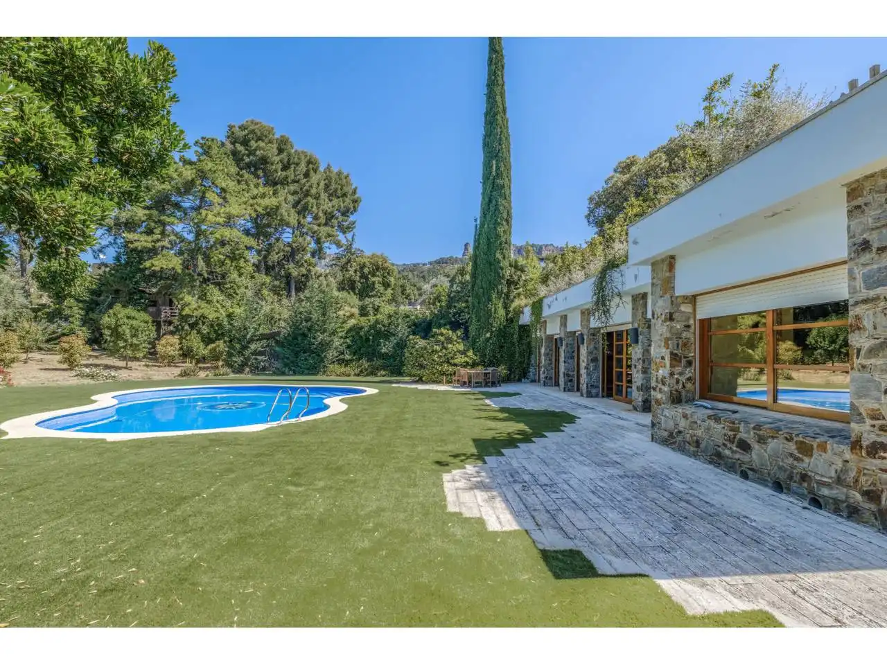 Jardín de Casa o chalet en venta en Matadepera con Calefacción, Jardín privado y Terraza