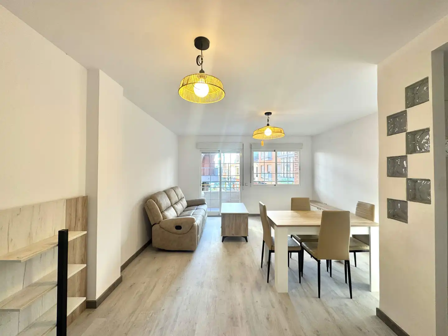 Sala de estar de Piso en venta en Gandia con Aire acondicionado, Terraza y Balcón